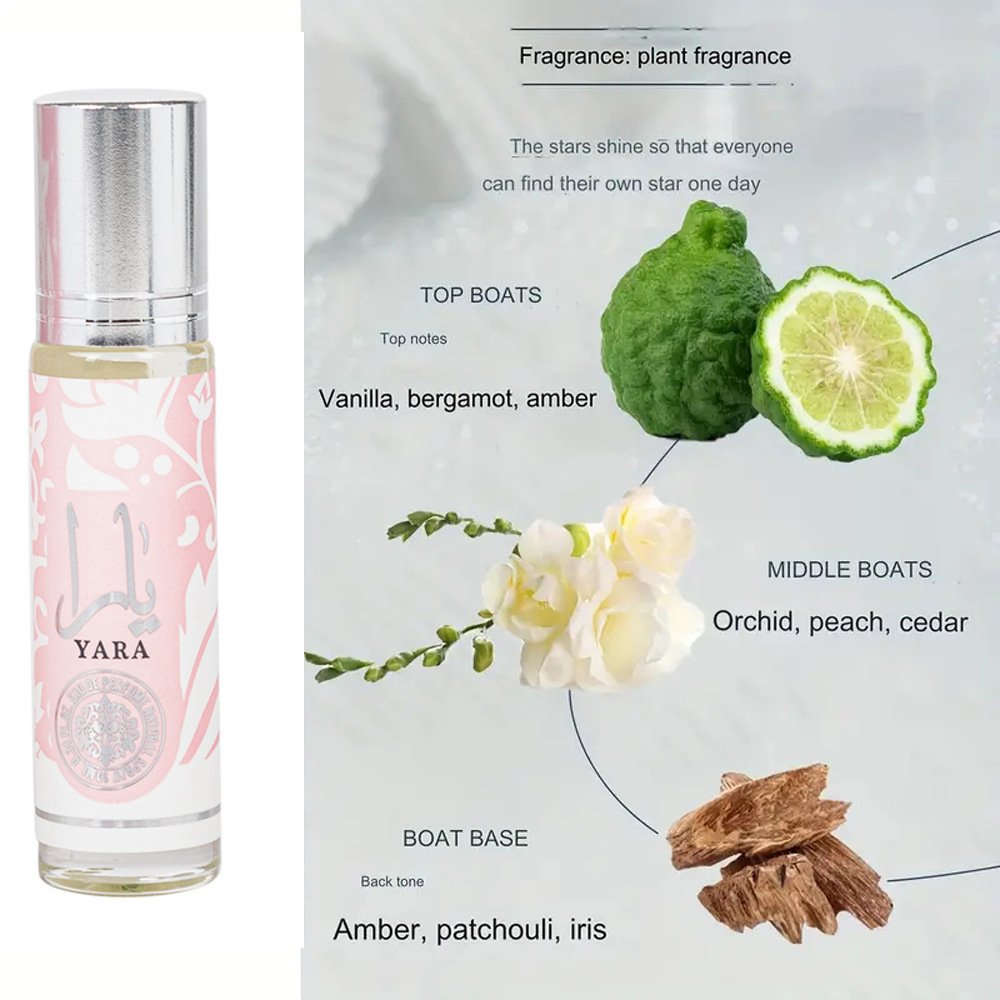 P87 MOKE 6ml YARA Arabia Roll-on Perfume High Quality Eau de Parfum Rollerball Women Men's Perfume Oil Long Lasting Fragrance