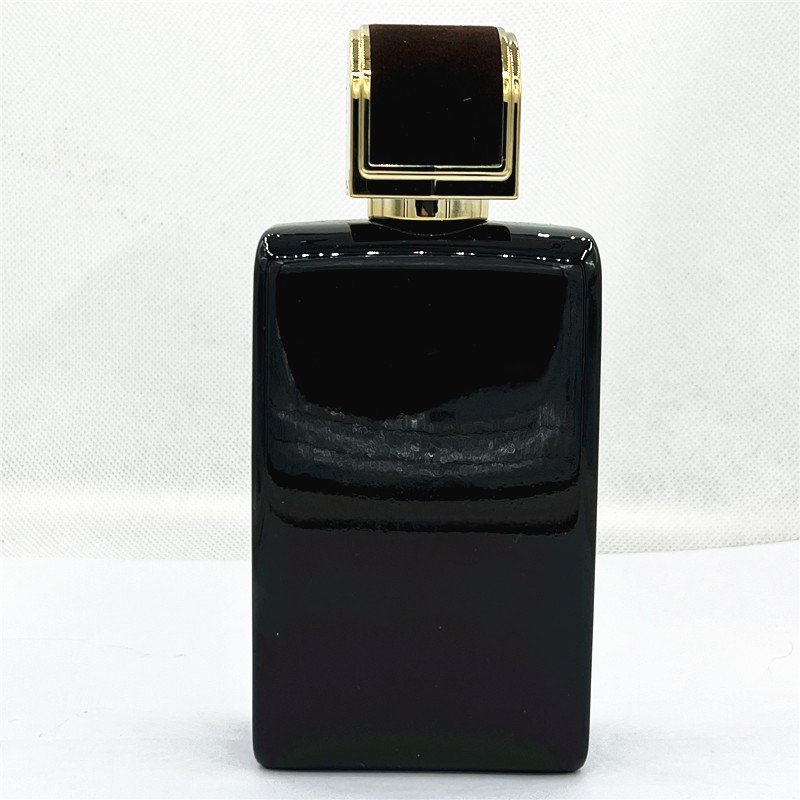 High Quality 100ML Luxury Black Arabic Dubai Men's Perfume Long-Lasting Woody Fresh Fragrance Eau de Parfum Spray Type Wholesale