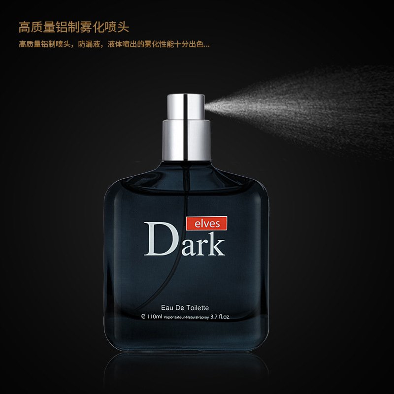 110Ml Dark Elve Small Men's Perfume Long Lasting Small Light Student Perfume Mist Body Spray Wholesale Factory