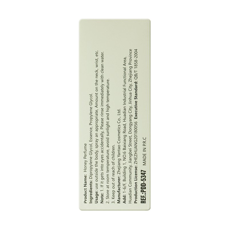 Wholesale hot selling honey perfume Men's Perfume Long Lasting Original Floral Perfume sexy body spray unisex fragrance 50ml