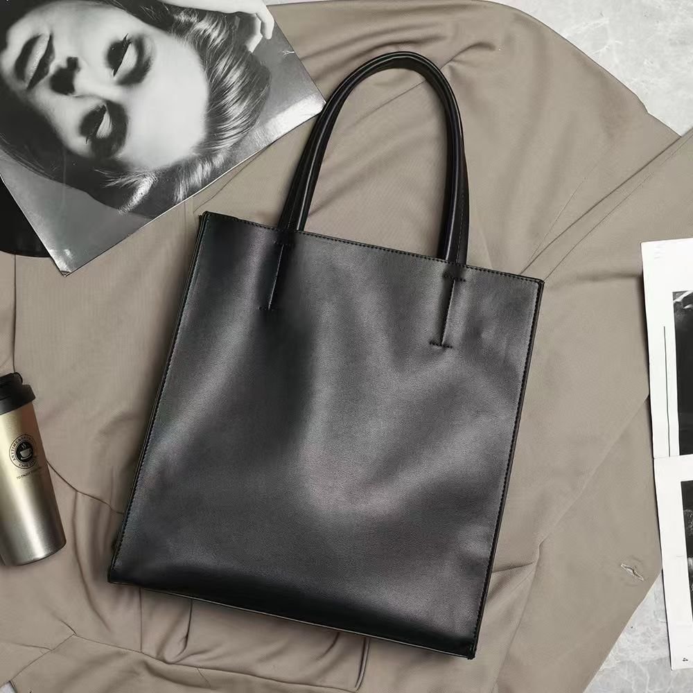 Handbag male briefcase Casual business single shoulder crossbody bag fashion brand new horizontal leather men's office bag