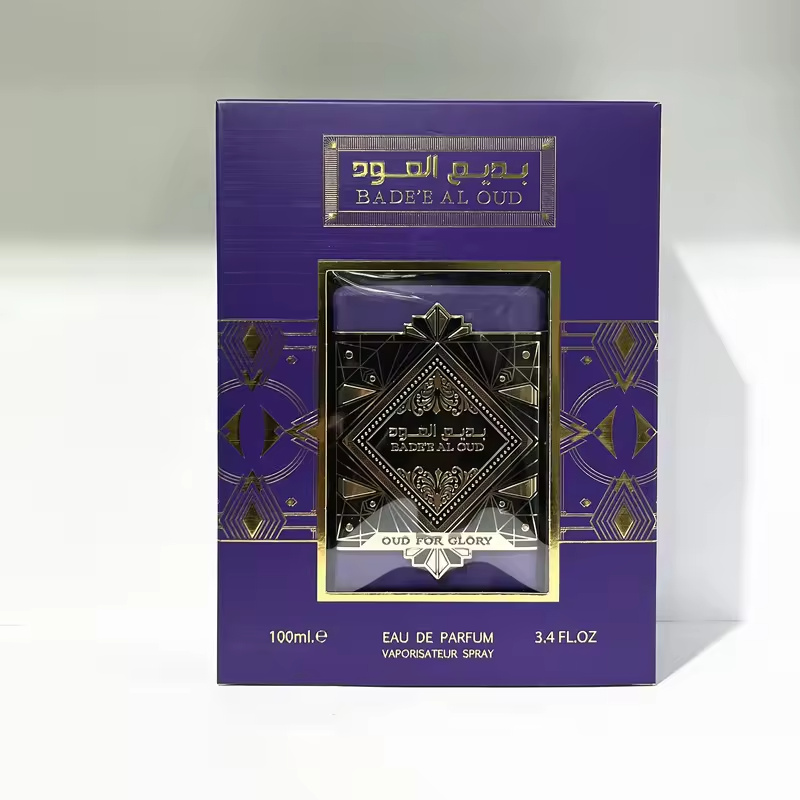 Wholesale High Quality 100ml Purple Arabic Perfume Spray for Men and Women Honey Scented Long-Lasting Fragrance Gift Sets