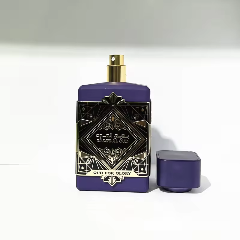 Wholesale High Quality 100ml Purple Arabic Perfume Spray for Men and Women Honey Scented Long-Lasting Fragrance Gift Sets