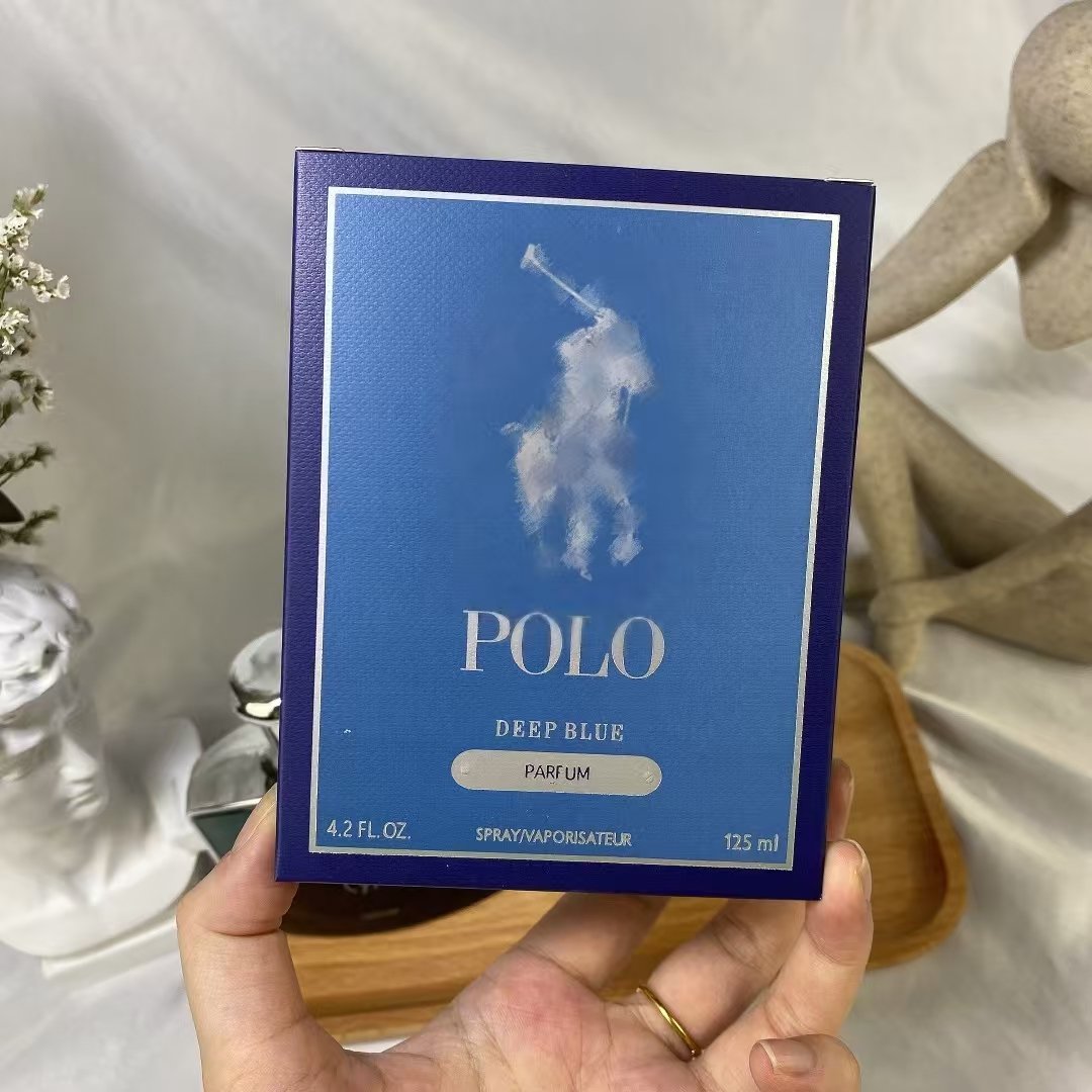 5A Quality Perfume Hot selling Parfum Ralph Blue Perfume for Men Eau De Toilette Gift Deodorant 125ml Eau De Parfum