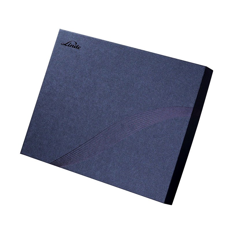 Custom Luxury Black Gift Box For Men's Turban Clothing Blouse T-Shirts Packaging Recyclable Paper Rigid Boxes UV Coating Logo JC