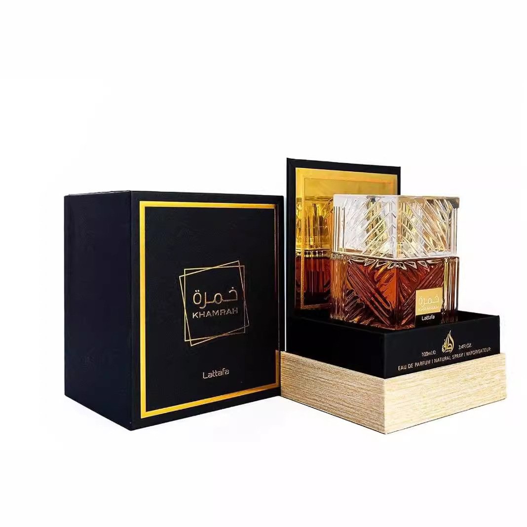 Top quality Lattafa 100ml men's perfume Long lasting Dubai Arabian Perfume top-selling
