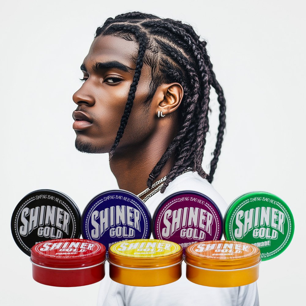Professional Men's Hair Styling Cream Long Lasting Alcohol-Free Molding Pomades & Waxes