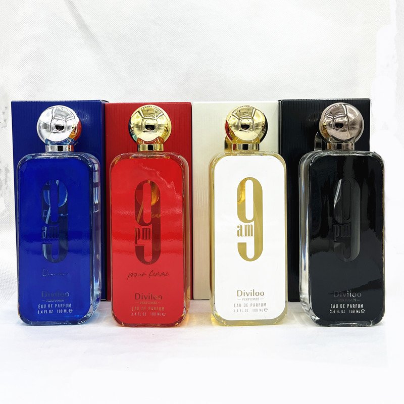 Popular Brand Men's Cologne 9 pm Long Lasting Eau de Parfum Spray Arabian Perfume with Fashionable EDT Smell for Men