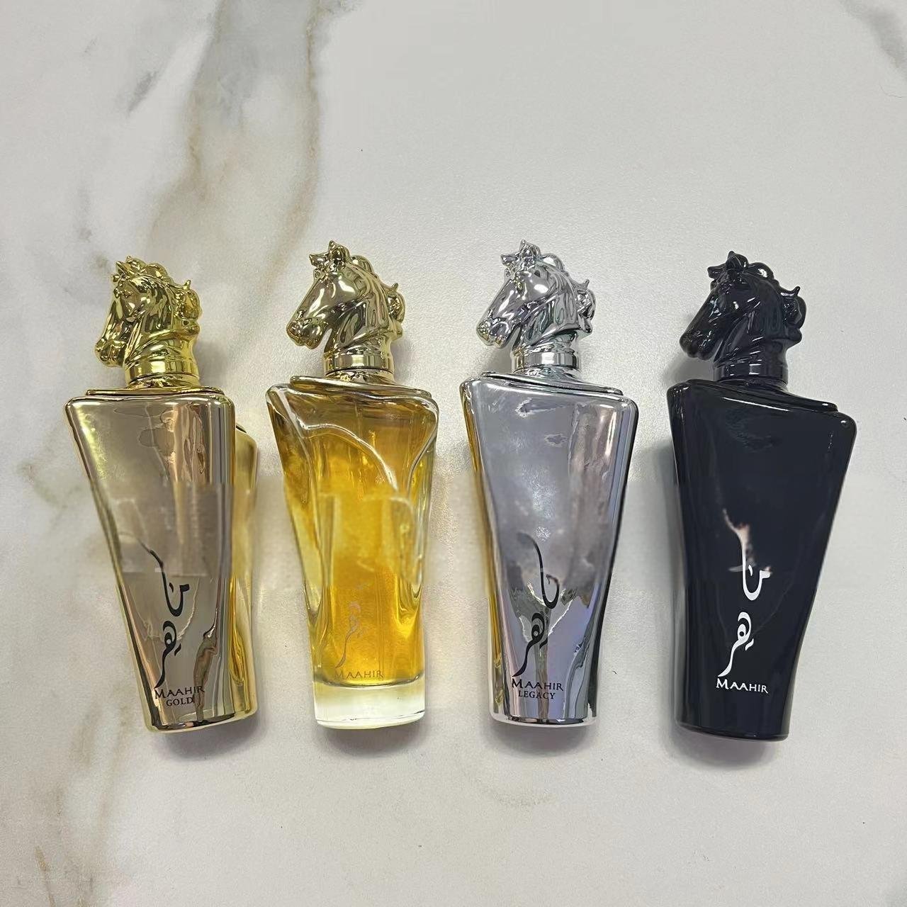 YeLaiXiang High quality 100ML Luxury black horse head Gift Box Dubai United arabic Emirates Lasting fragrance men's perfume