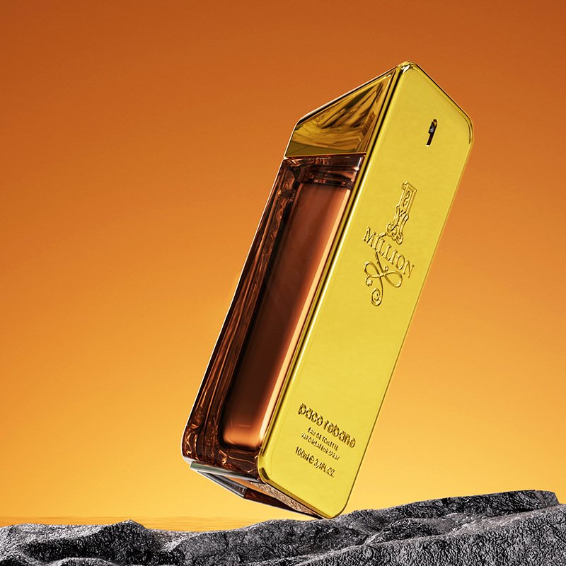 100ml Millions of Gold Men's Perfume Long-Lasting Fragrance Woody Scent Millionaire Male Parfum for Daily Use Wholesale