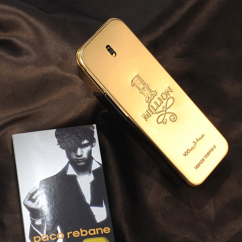 100ml Millions of Gold Men's Perfume Long-Lasting Fragrance Woody Scent Millionaire Male Parfum for Daily Use Wholesale
