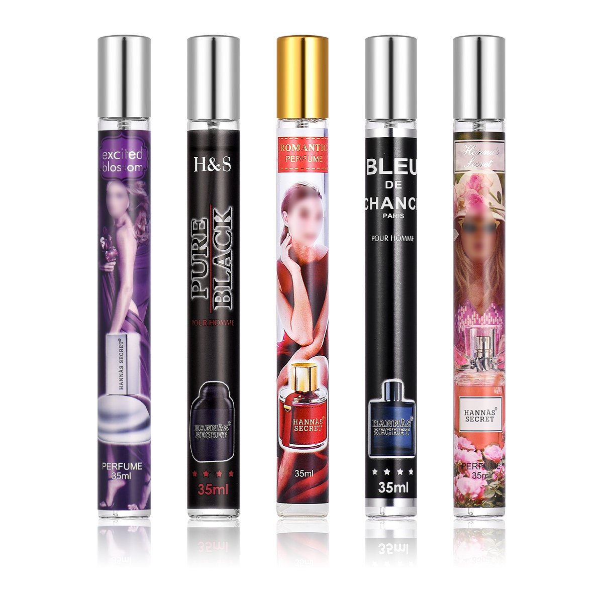 Portable 35ml Travel Men's Cologne Original Mini Perfume Body Spray Use for Body Scent