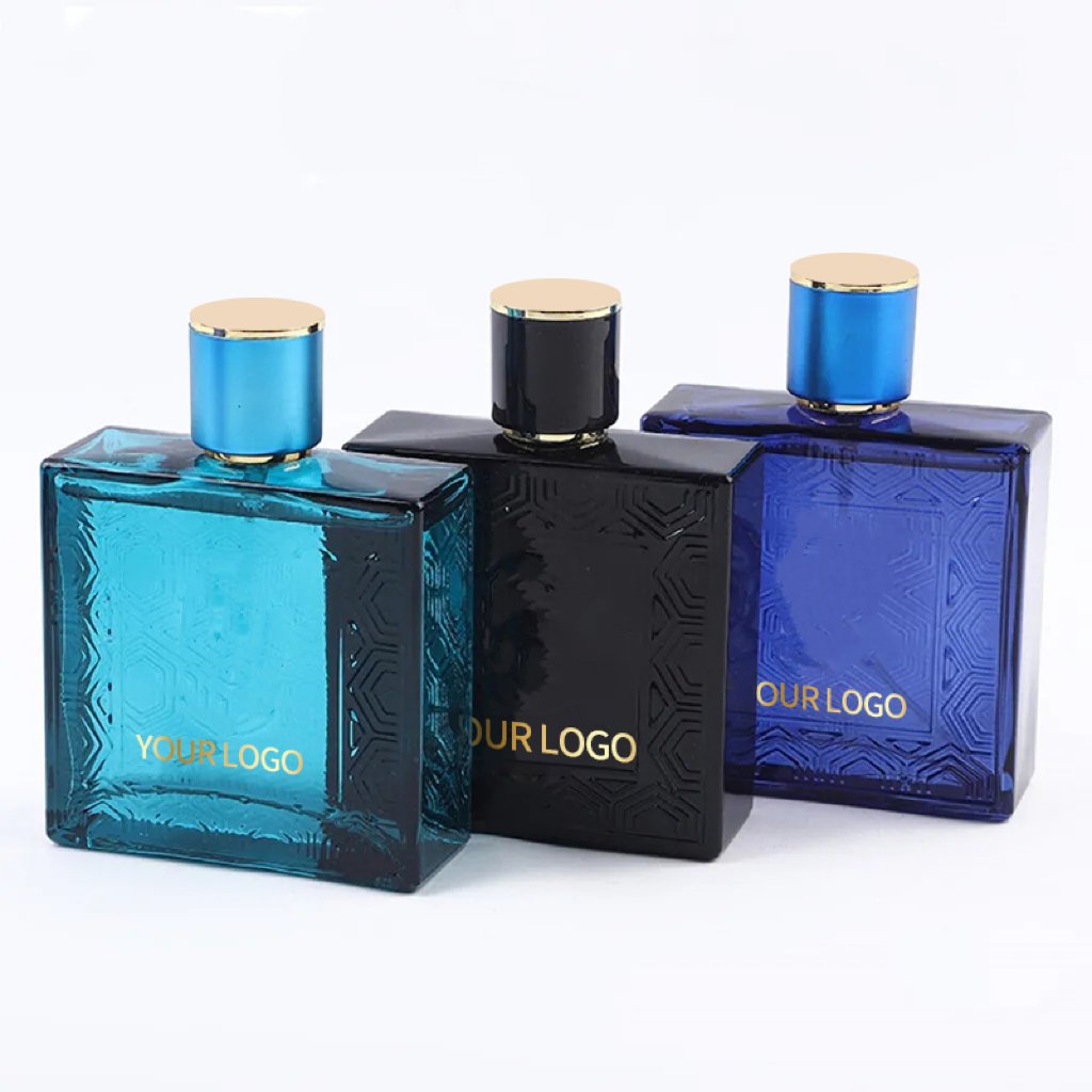 Men's Long-Lasting Woody Fragrance Perfume Glass Empty Bottle with Coconut Aroma Fashionable and Durable Essential Oil Spray