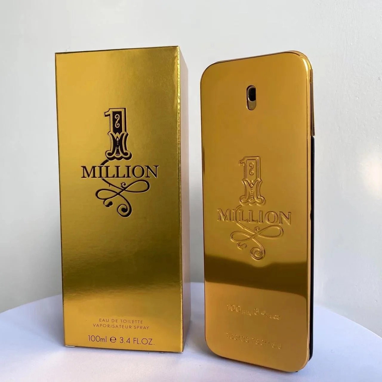 Manufacturer Customized 100m Lasting Fresh Rose and Eros Scent Men's Luxury Unisex Cologne Million Perfume Oil Spray
