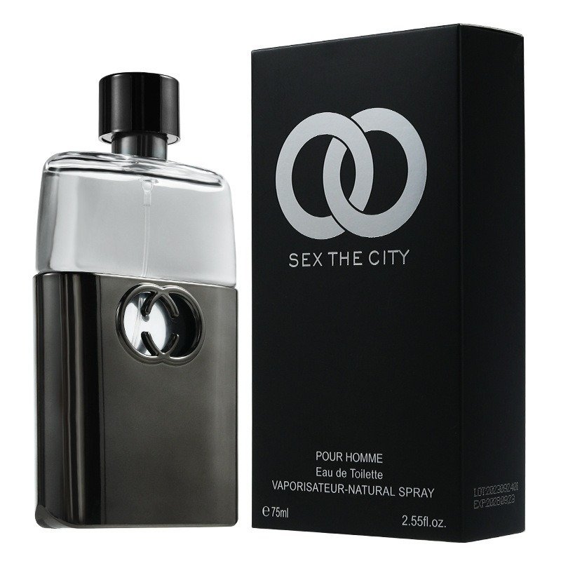 Wholesale Guilty Black 75ml Men Perfume Natural Spray Fragrance Male Body Mist Cologne Wood Sandalwood Men Perfume