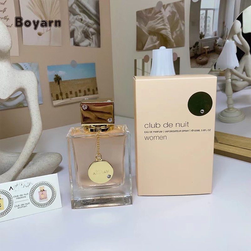 Boyarn Wholesale 105Ml Night Club Carnival Perfect Club De Nuit Vietnam Arabic Woody Lasting Fragrance Women's Men's Perfume