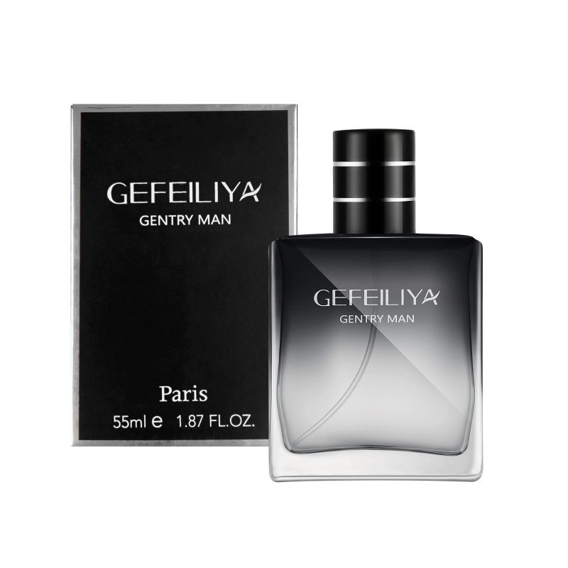 Gentleman Men's Blue Wild Perfume 55ml Spray Light Fragrance Lasting Daily Use Customizable Ladies Cross-Border Explosive