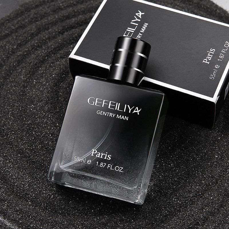 Gentleman Men's Blue Wild Perfume 55ml Spray Light Fragrance Lasting Daily Use Customizable Ladies Cross-Border Explosive