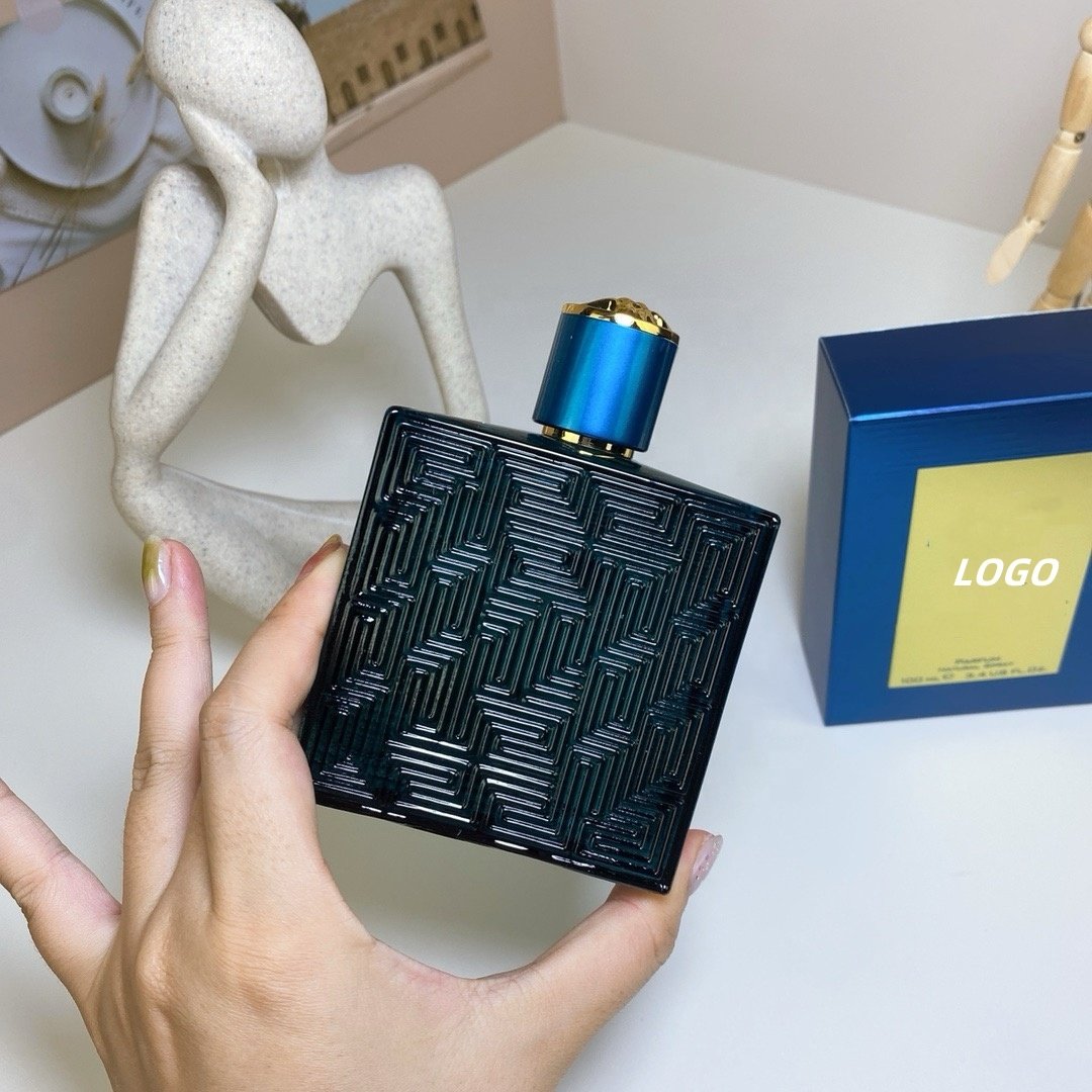 Original Brand Men's 100ml Fresh Light Fragrance Cologne Long-Lasting Body Perfume in Genuine Glass Bottle Wholesale