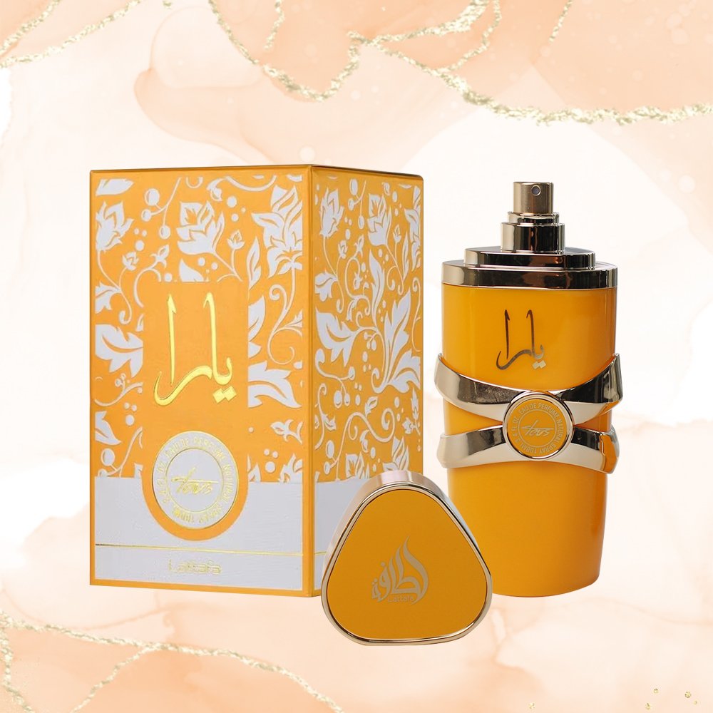 Eau De Perfume Pink Yellow Yara 100ml By Lattafa Perfumes Dubai Arabic Long Lasting Perfumes