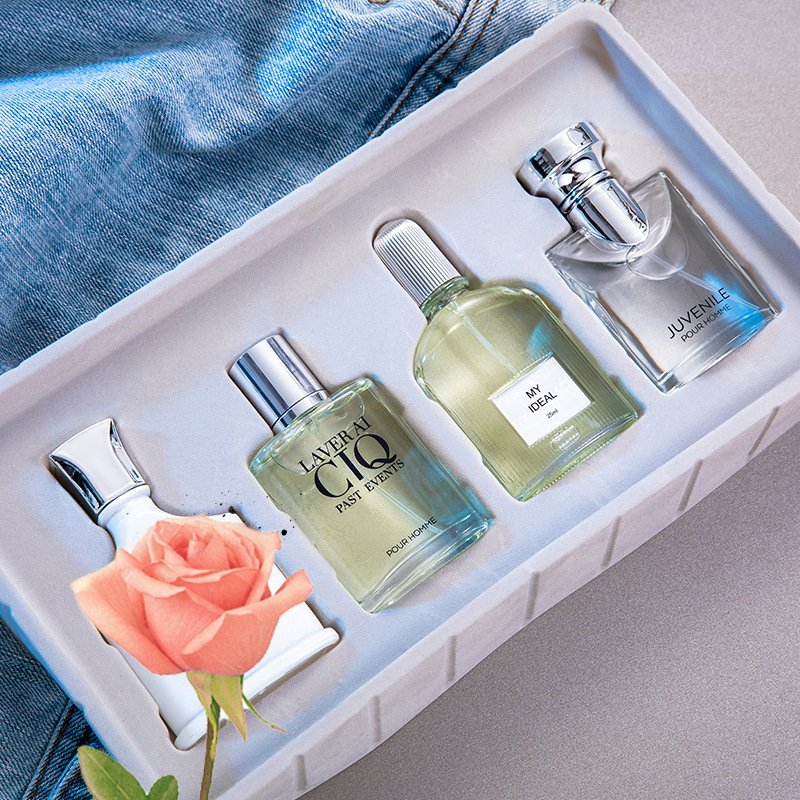 Hot Selling 25ml Perfumes Body Spray Perfume Men Pocket Perfume 25ml 4pcs In One Set