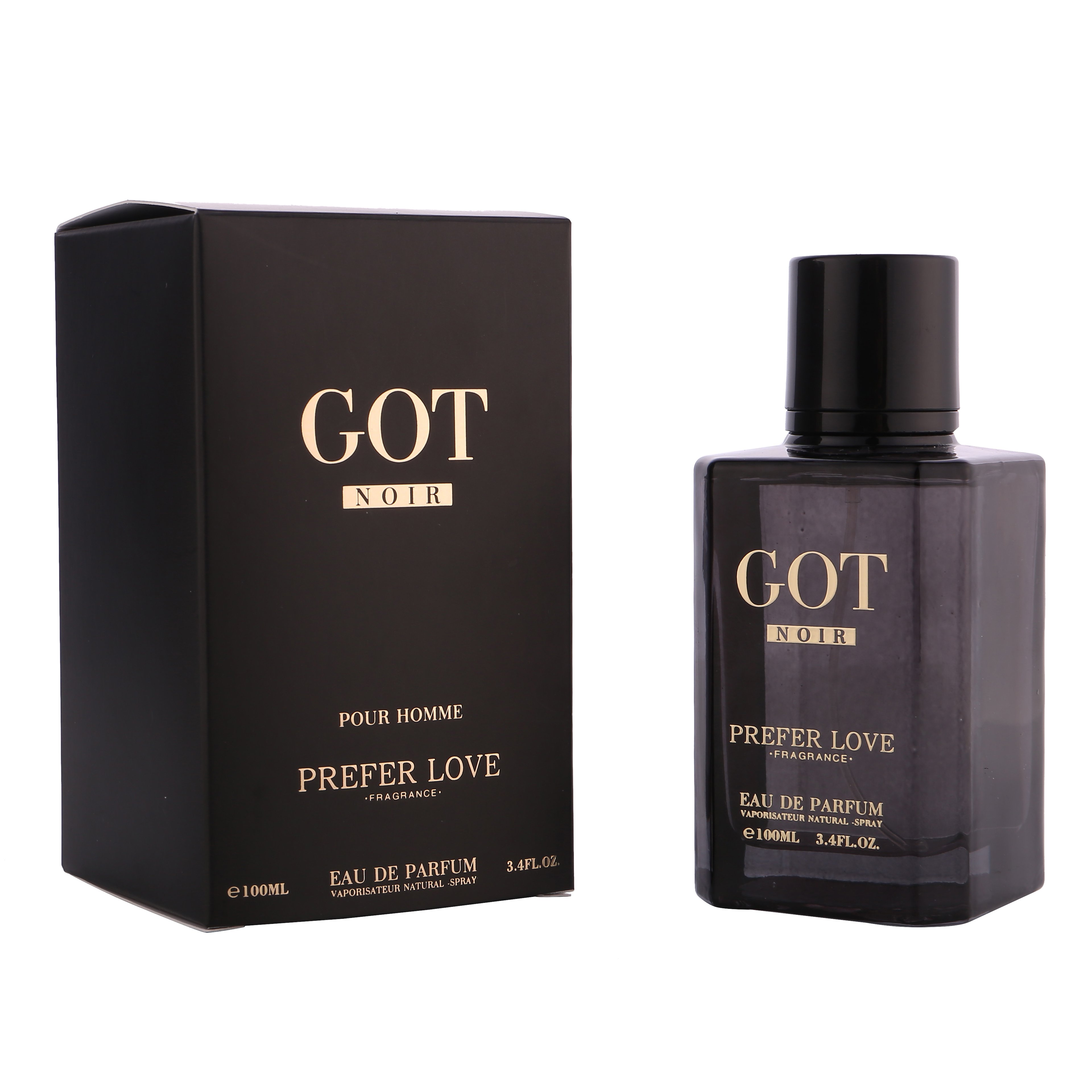 PL1001 2024 new arrival 100ML black square glass bottle rich intense long lasting perfume for men