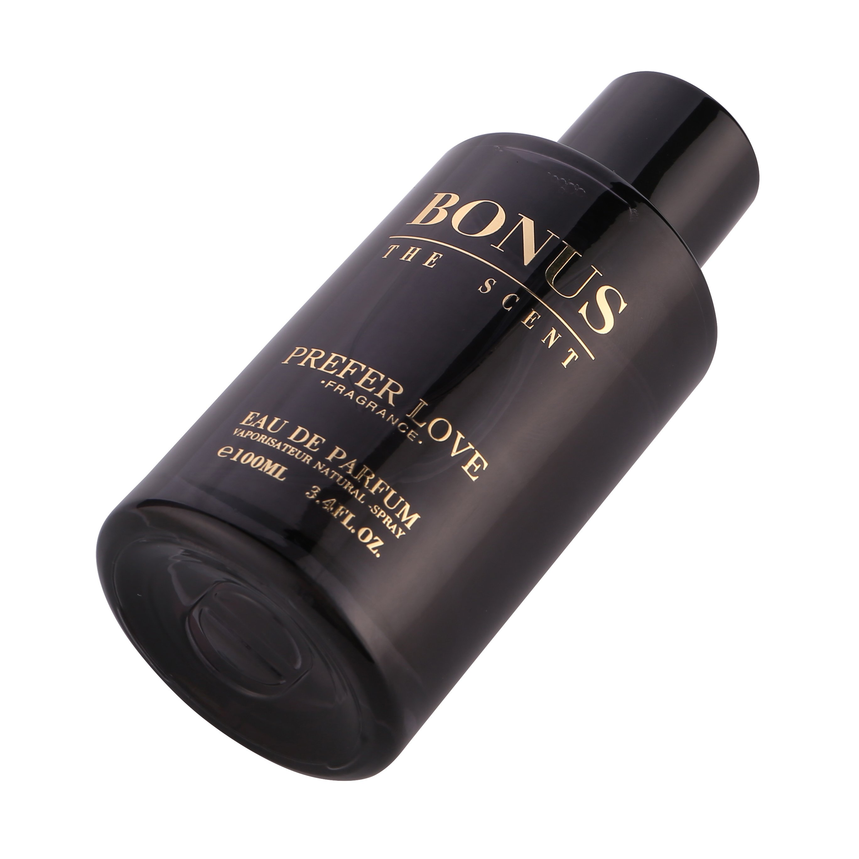 PL1002 top sale 100ML black cylindrical glass bottle long lasting distinctive spicy scent men's perfume