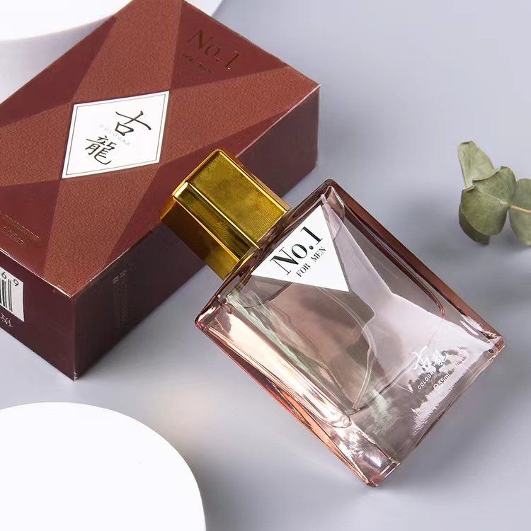 Hot sale wholesale long lasting light fragrance fresh natural scent 55ml charm men's cologne perfume
