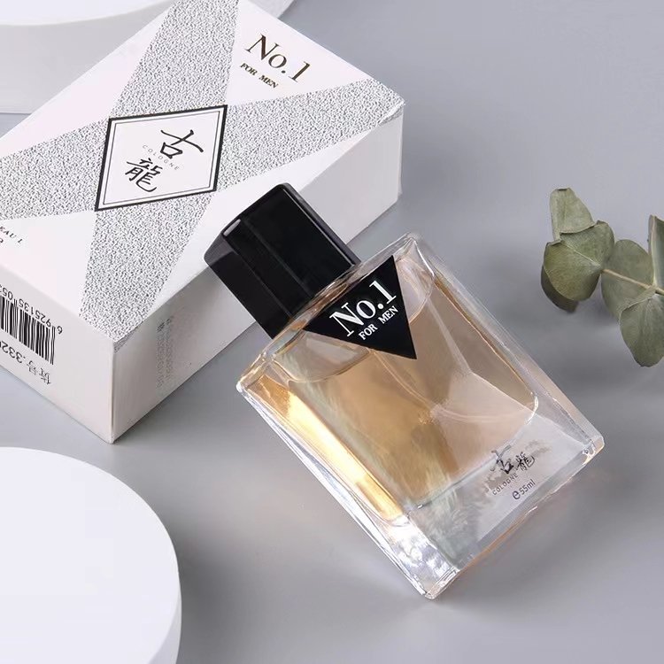 Hot sale wholesale long lasting light fragrance fresh natural scent 55ml charm men's cologne perfume