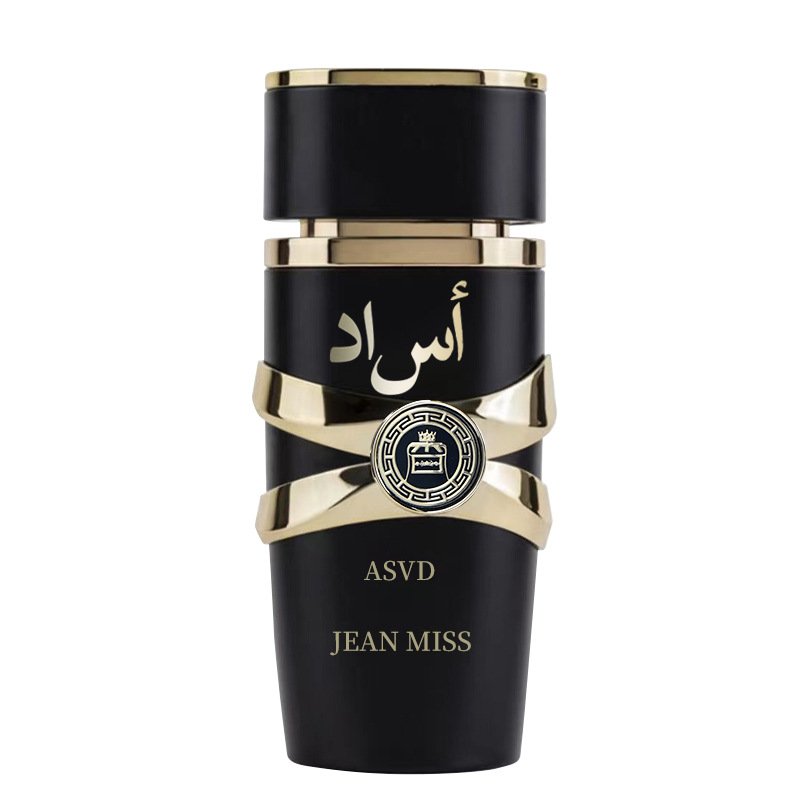 High quality wholesale 100ml luxury black Arabic Dubai Perfume Middle East Arab Long lasting men's perfume