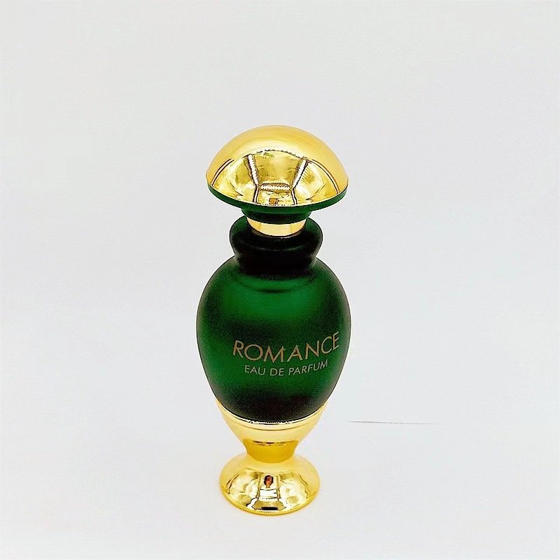 High quality Arabian Dubai African exquisite green small round bottle men's and women's perfume 45 ml long-lasting fragrance