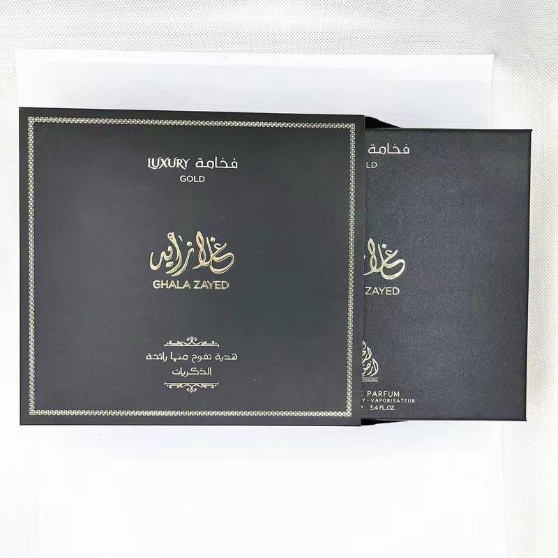 High Quality Dubai Arabian Middle Eastern Men's Perfume 100ml Golden Eagle Wooden Luxury Long Lasting Gift Box Wholesale