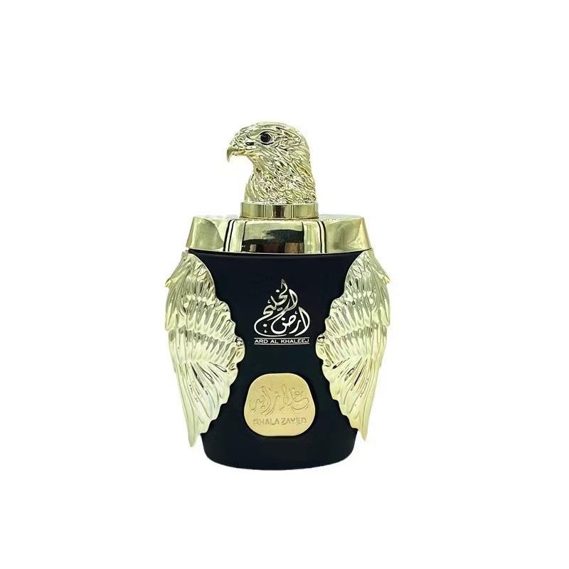 High Quality Dubai Arabian Middle Eastern Men's Perfume 100ml Golden Eagle Wooden Luxury Long Lasting Gift Box Wholesale