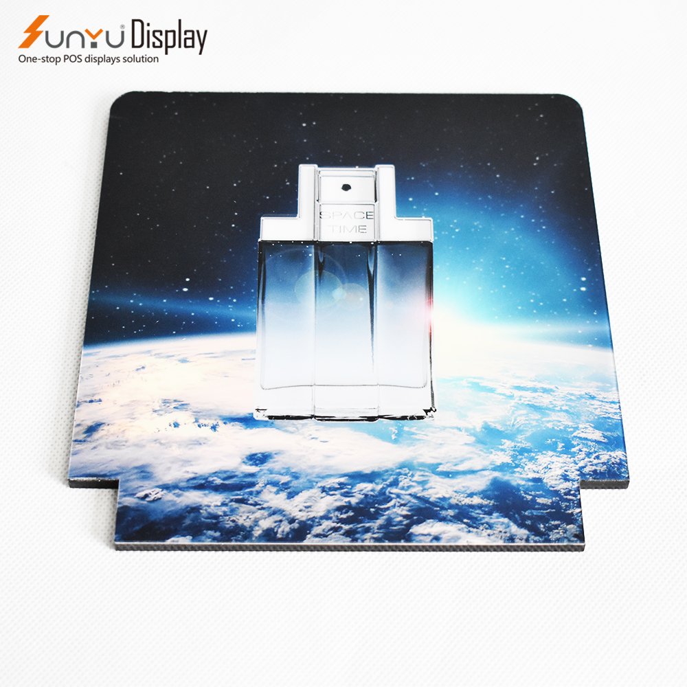 Custom Acrylic Men's Perfume Display Stand Detachable Advertising Racks