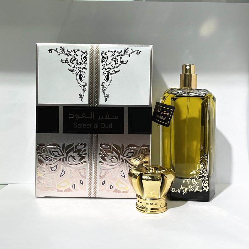 High Quality 100ML Middle Eastern Arabic Cologne Fragrance Dubai Wholesale Popular Fruity Scent Body Perfume for Men