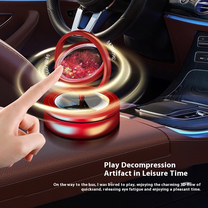 Car perfume Solar car aromatherapy suspension decoration men's high-end car decoration fragrance lasting light fragrance