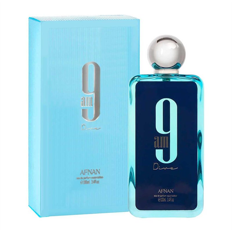 AFnan 9 Pm Eau de Parfum For Men 100 ml Eau Toilette Spray Long Lasting Fragrance Valentine's Day Gift