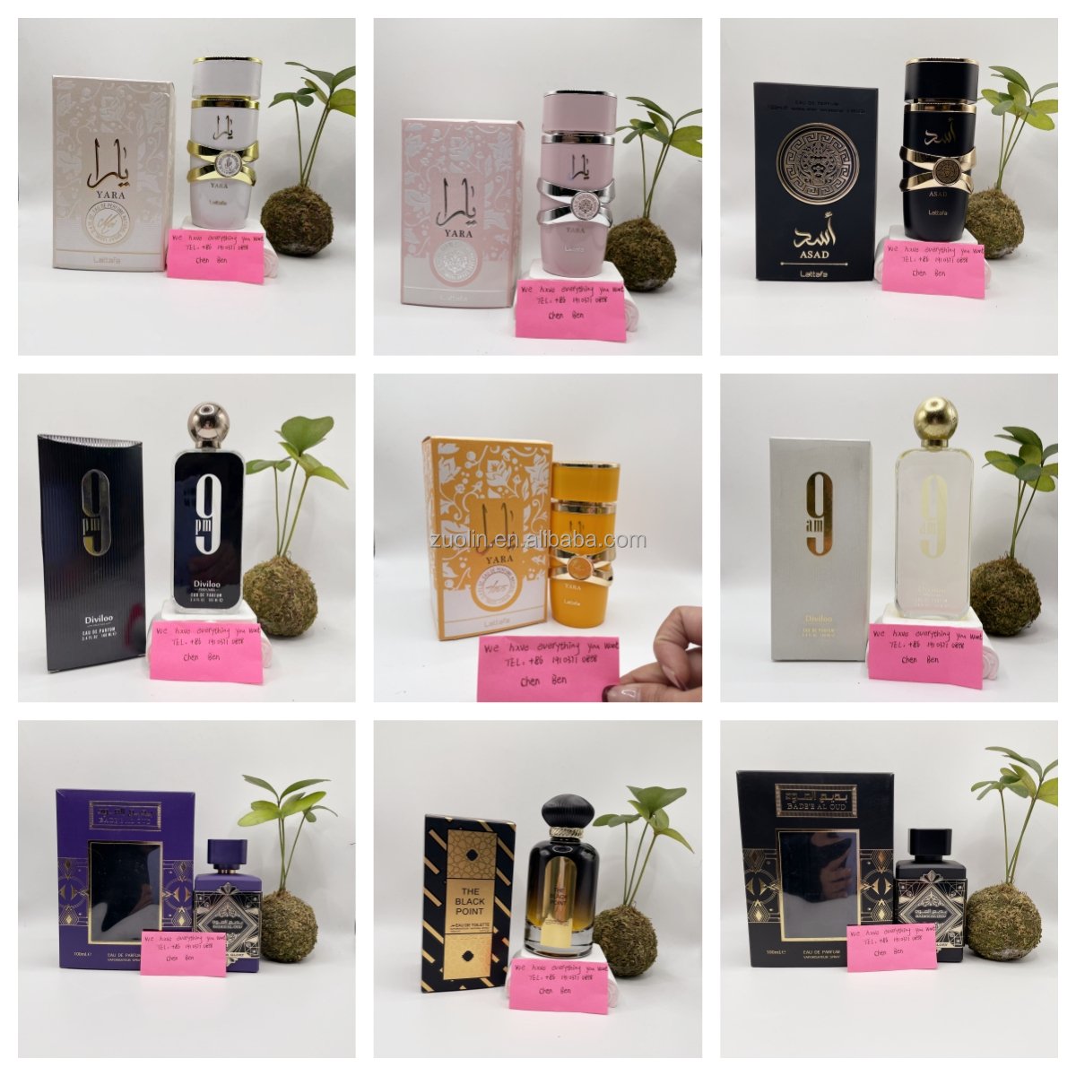 Original men's perfumes Exported to Worldwide wholesale brands perfumes YARAA Arabic perfume