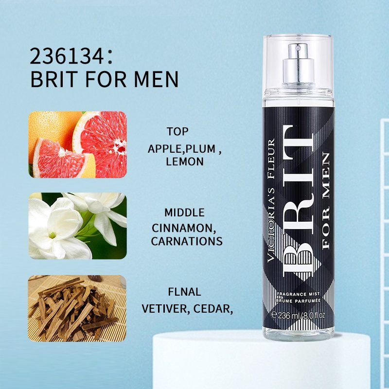 236 ML Original Men's Perfume Flower FruitKeep fragrance for a long time Persistent Fragrancec
