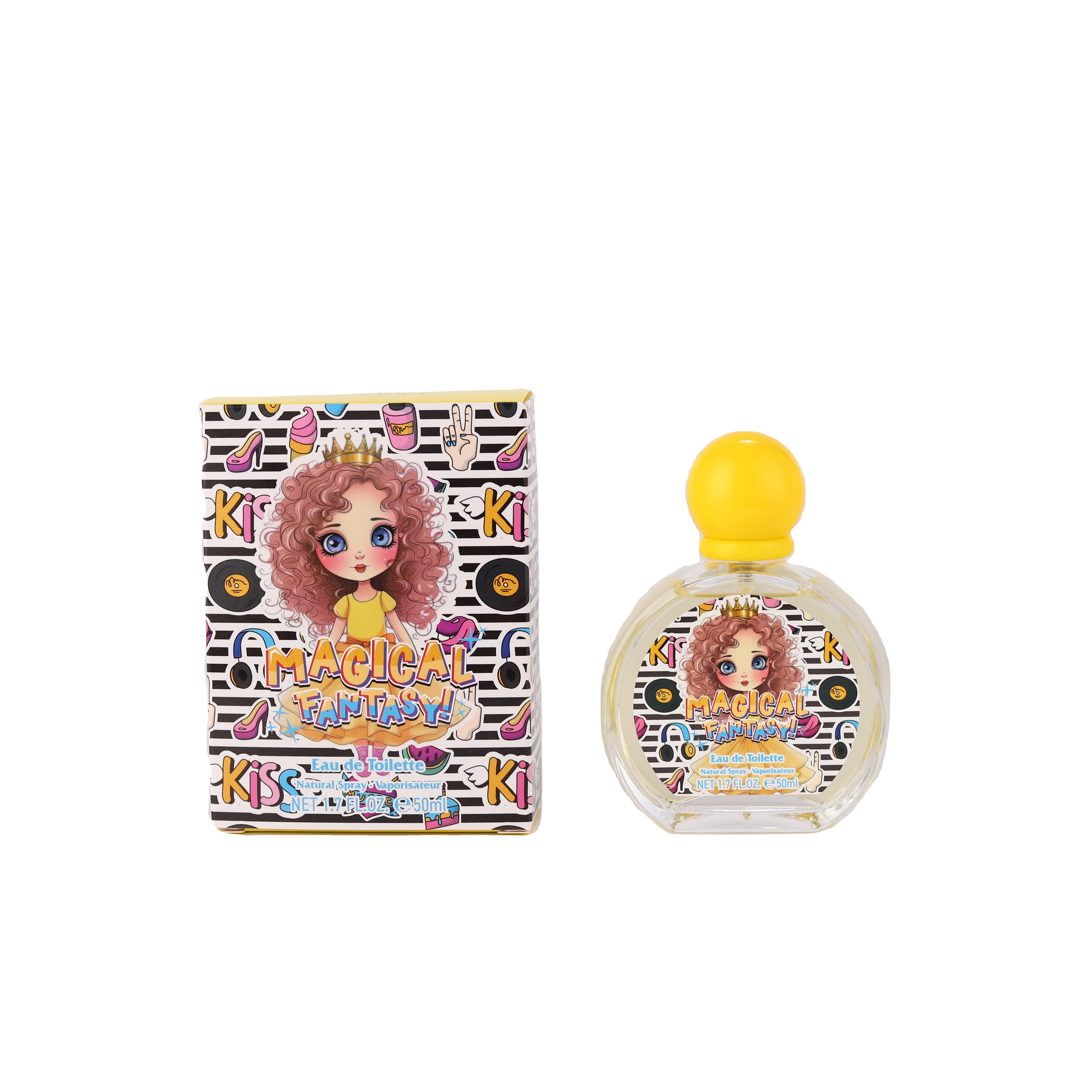 50ml glass bottle muti colors Long Time Leaving Fragrance children's perfume kid's perfume parfum