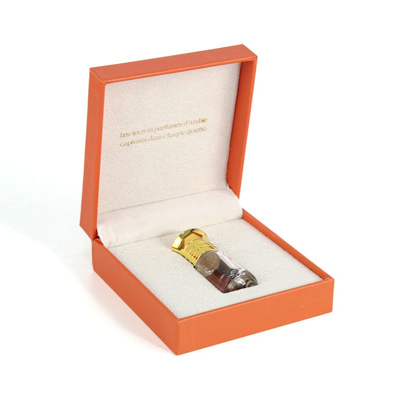 Eco-Friendly Custom Printed Hair Oil Bottle Packaging Recycled Paper Boxes with Glossy Lamination Luxuriously Styled Perfume Use