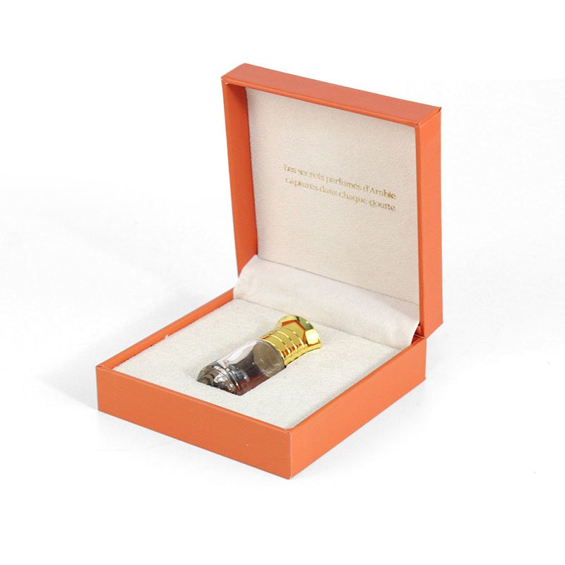 Eco-Friendly Custom Printed Hair Oil Bottle Packaging Recycled Paper Boxes with Glossy Lamination Luxuriously Styled Perfume Use