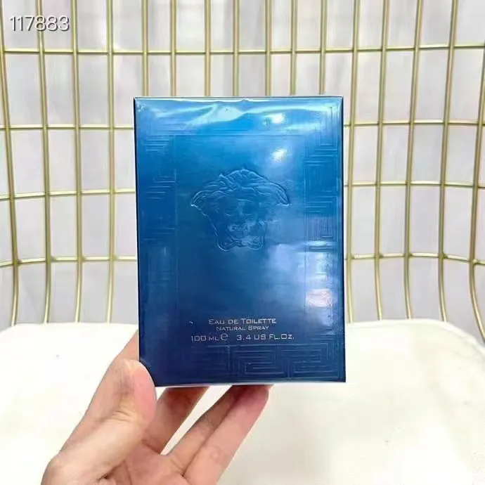 2024 100ml Eros Perfume High Quality Wholesale Long Lasting Wood Fragrance Cologne for Men