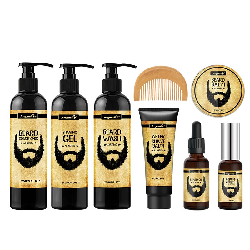 Men Leave-in Beard Balm With Jojoba Oil Beeswax Deeply Conditioning And Protecting Your manly Mane