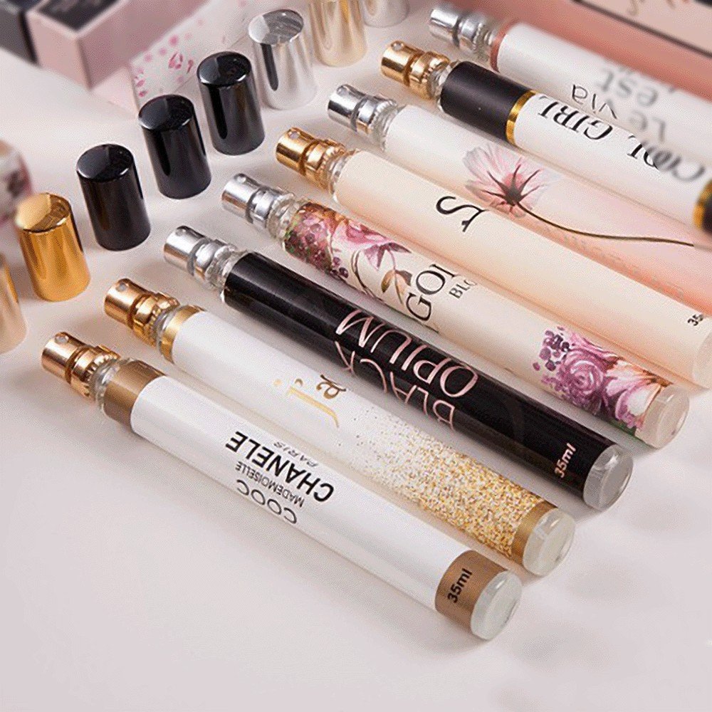 Test tube perfume 35ml Vietnam men and women portable perfume sample Thailand small fragrance lasting fragrance