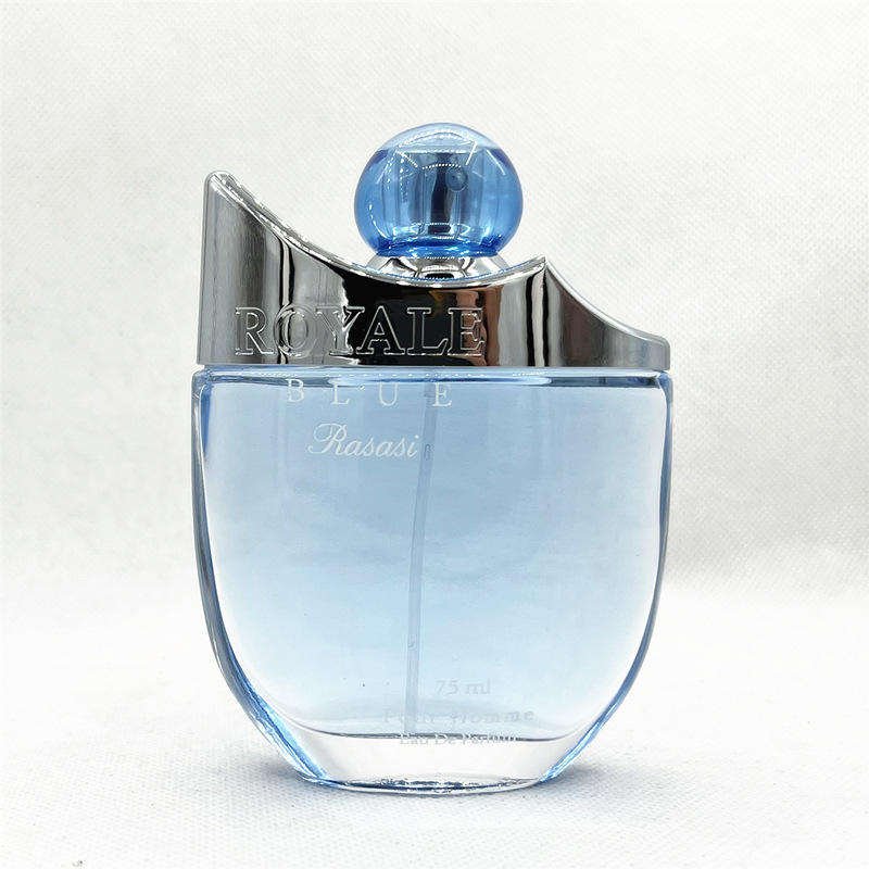 Litao Wholesale Light Luxury Royal Blue Family And Nobility 75ml Arabian Enduring Fragrance Dubai Men's Perfume