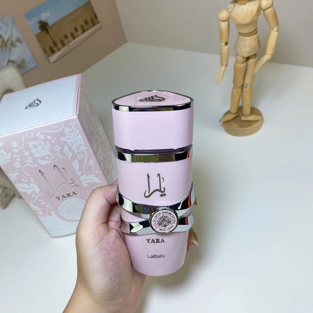 High Quality Yara Pink Women's Perfume Original Long Lasting Fragrance Men's Perfume 100ml Dubai Arabian Hot Selling Wholesale