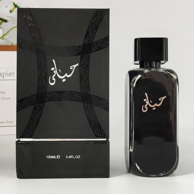 Hot selling Middle East men perfume original Black high-end gift box men's perfume oil perfume wholesale