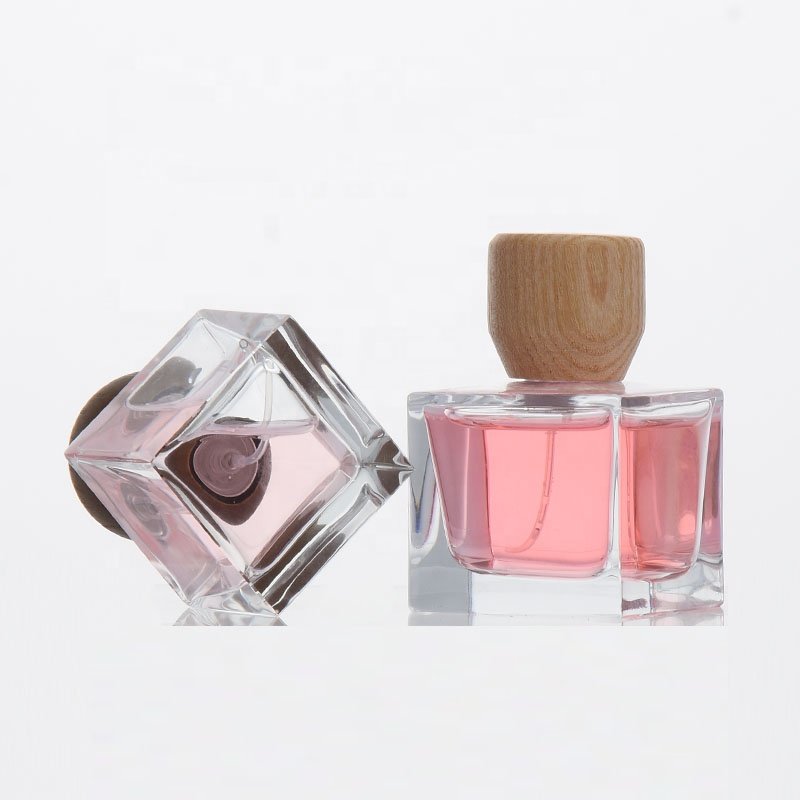 In Stock Low MOQ Polished Hight Grade 30ml 50ml Perfume Bottle with Customizable Box and Logo Printing