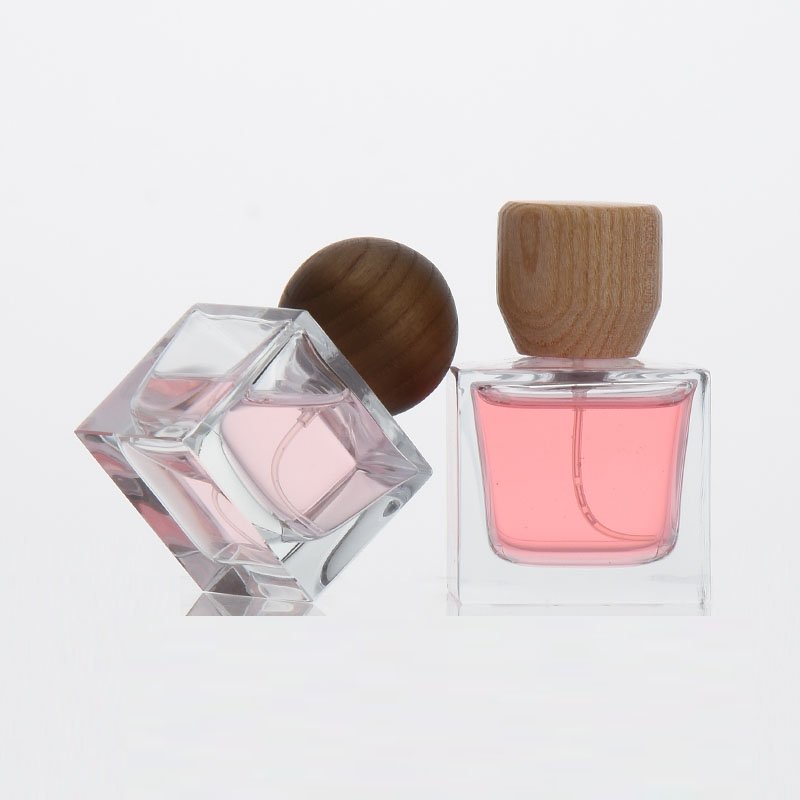 In Stock Low MOQ Polished Hight Grade 30ml 50ml Perfume Bottle with Customizable Box and Logo Printing
